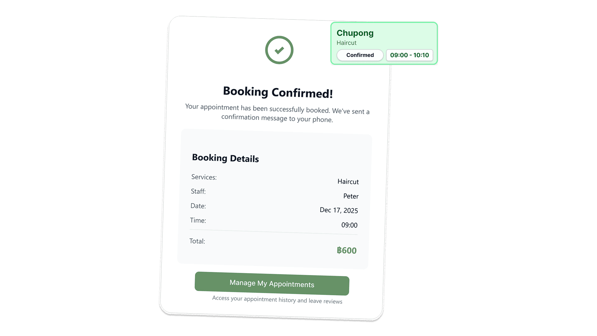 24/7 online booking system - Attract clients anytime with JaaTime appointment scheduling