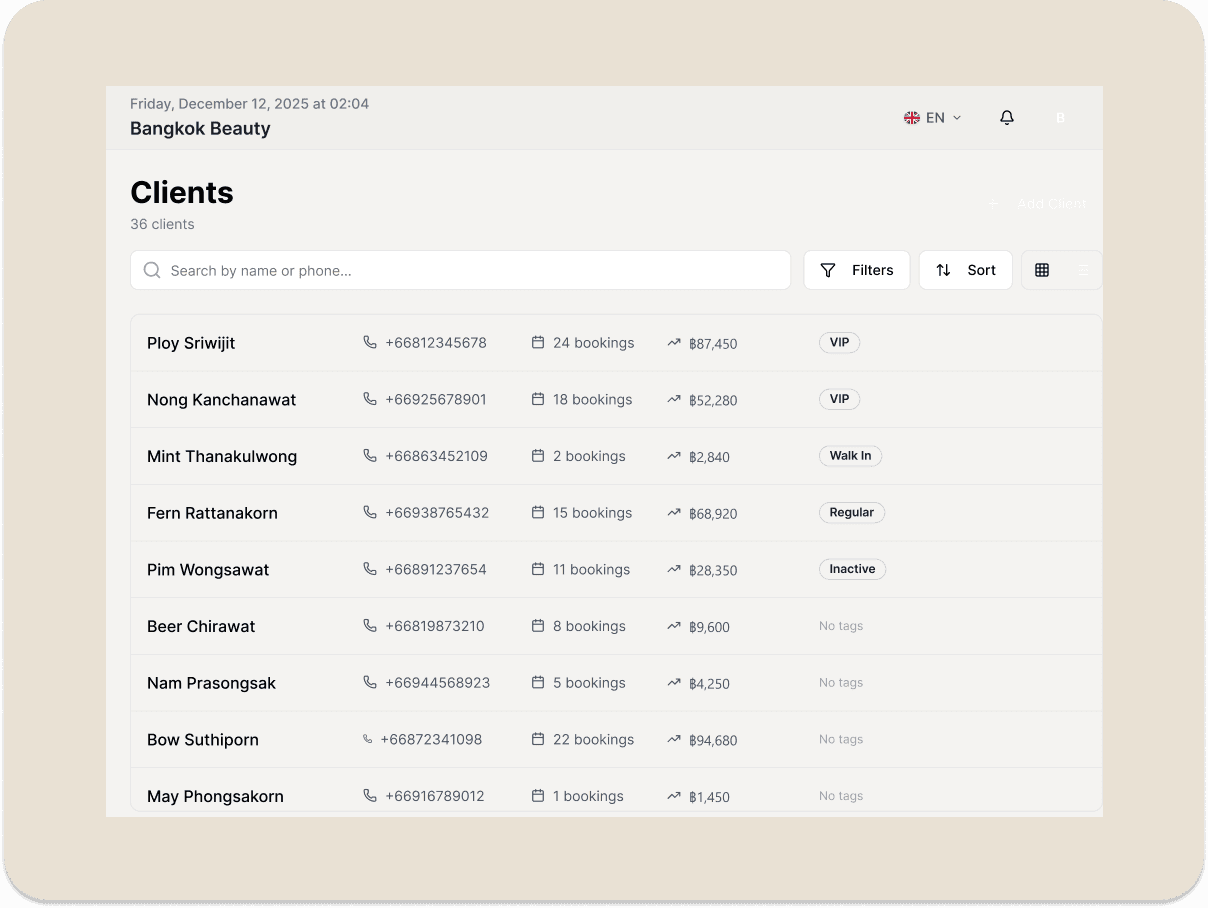 Client management system with history and notes - Build relationships with JaaTime CRM